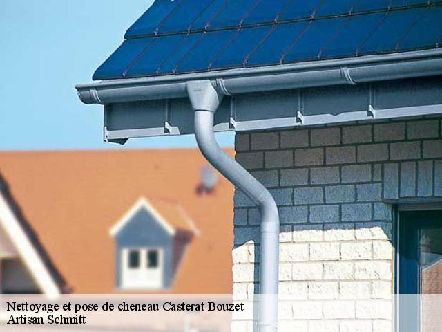 Nettoyage et pose de cheneau  casterat-bouzet-82120 Artisan Schmitt