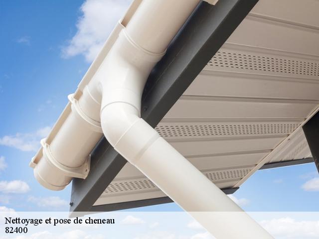 Nettoyage et pose de cheneau 82400