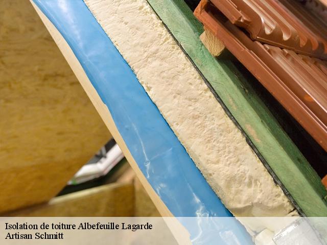 Isolation de toiture  albefeuille-lagarde-82290 Artisan Schmitt